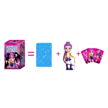 Kpop Huntrix Figure Blind Box + Trading Card