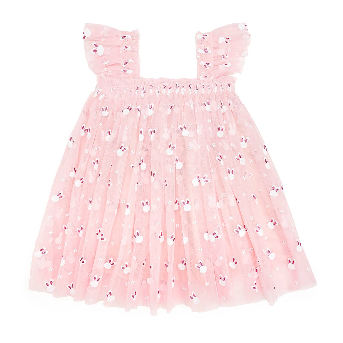 Little Bunny Easter Tulle Dress - Girls Clothes - Spring