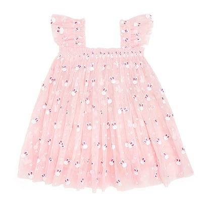 Little Bunny Easter Tulle Dress - Girls Clothes - Spring