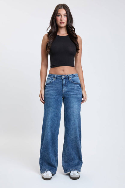 Luxe Bella Wide Leg Jeans