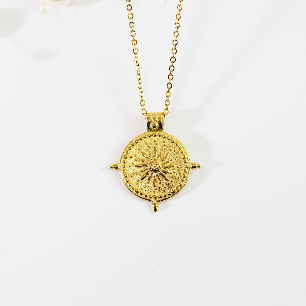 Monica Compass Necklace|1291
