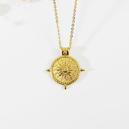 Monica Compass Necklace|1291