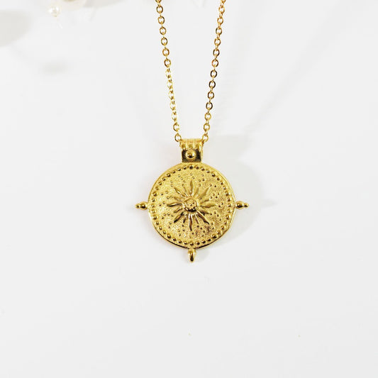Monica Compass Necklace|1291