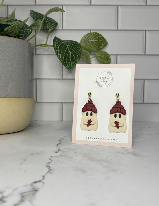 Red Fall Ghost Dangles|1538