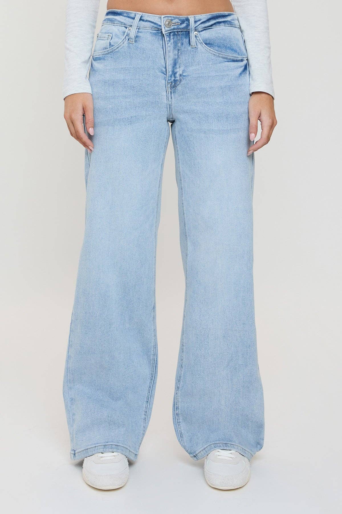 Luxe Bella Wide Leg Jeans