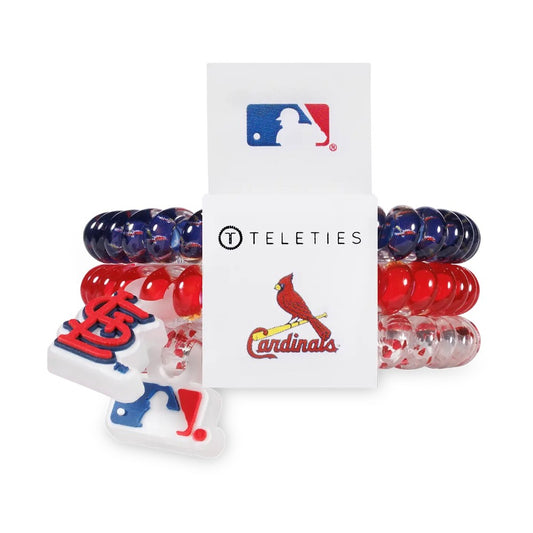 Spiral Hair Coils | Small | St. Louis Cardinals Hair Ties|8420