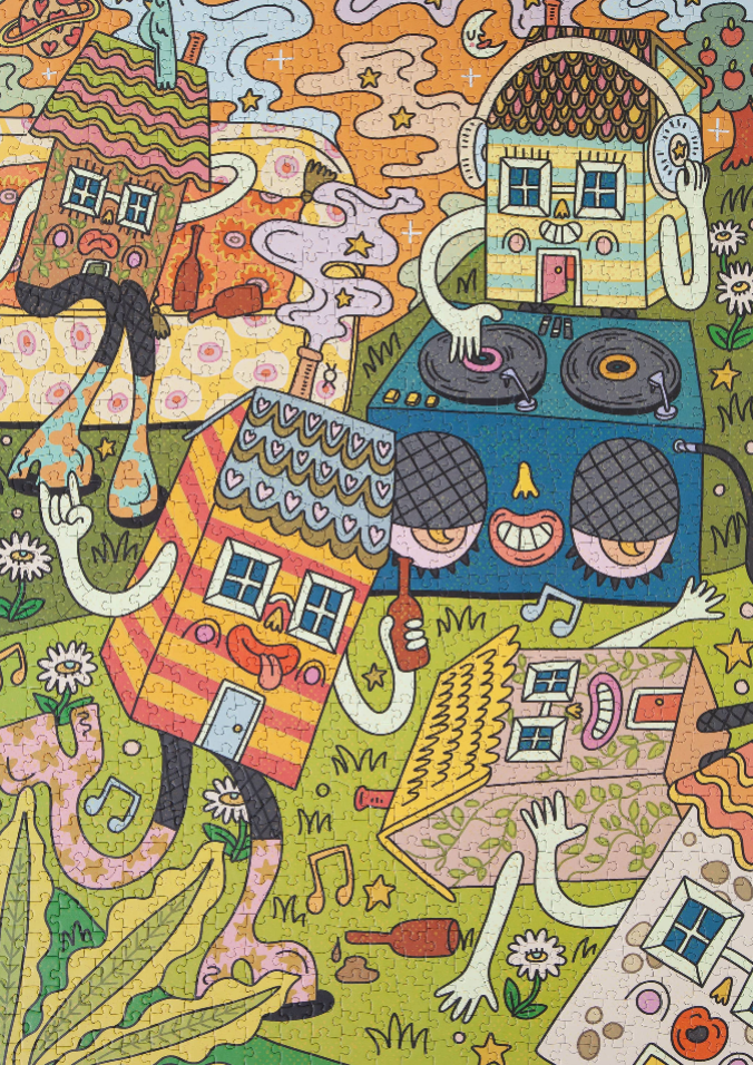 House Party 1000pc Puzzle|8132