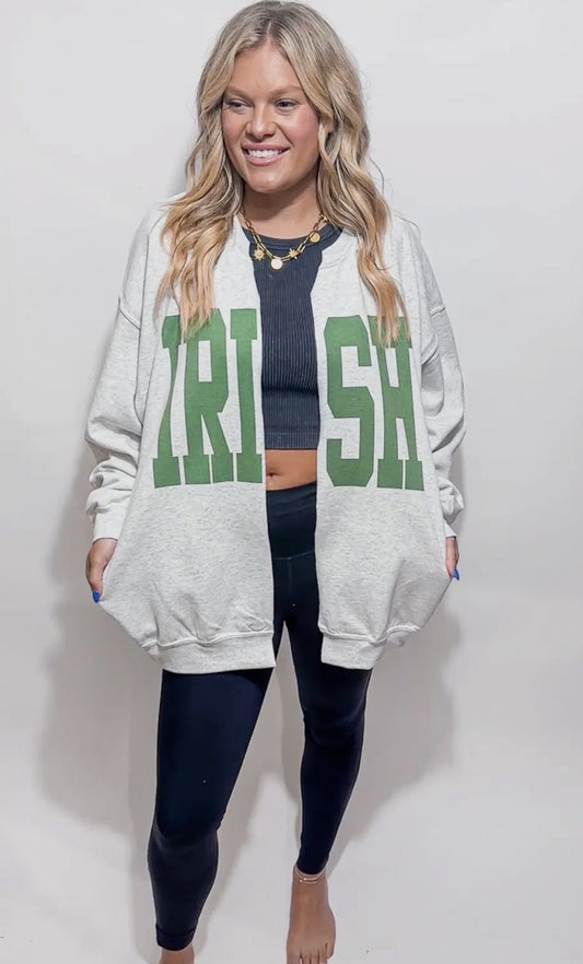 IRISH Cardigan Sweatshirt|5164