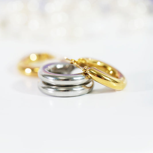 The Vault Hoop Earrings|1338