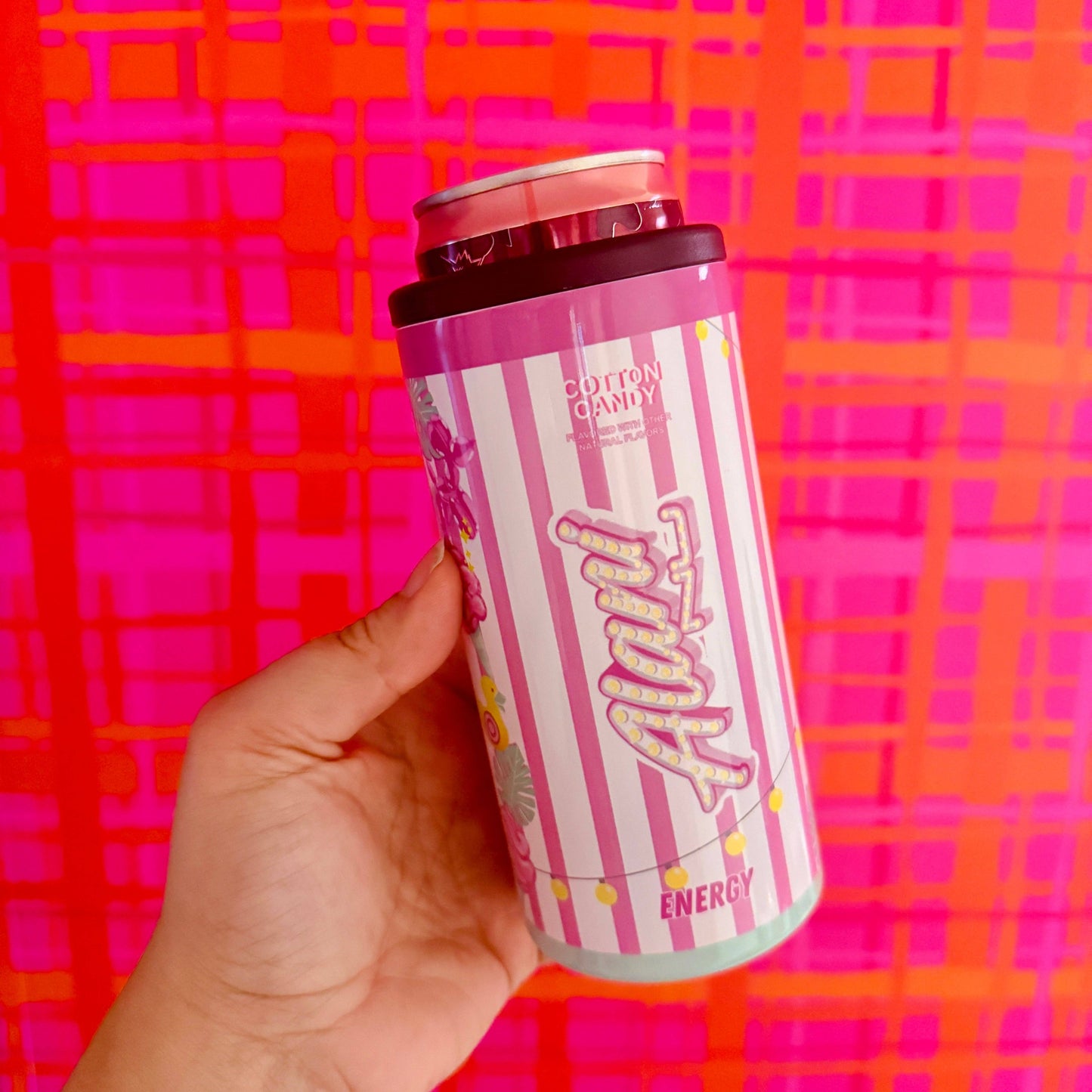 Can Cooler Cotton Candy Alani