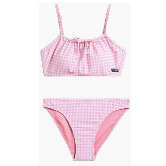 Tween Emma Gingham Two-Piece Swimsuit|7643