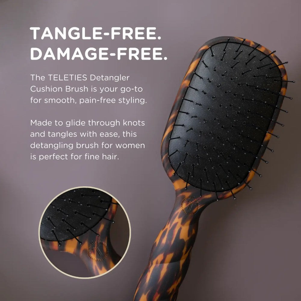 Detangler Hair Brush For Fine Hair - Tortoise|8346