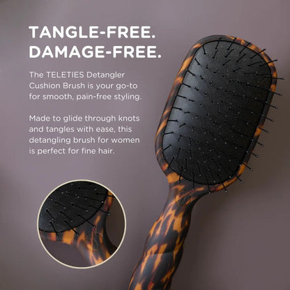 Detangler Hair Brush For Fine Hair - Tortoise|8346