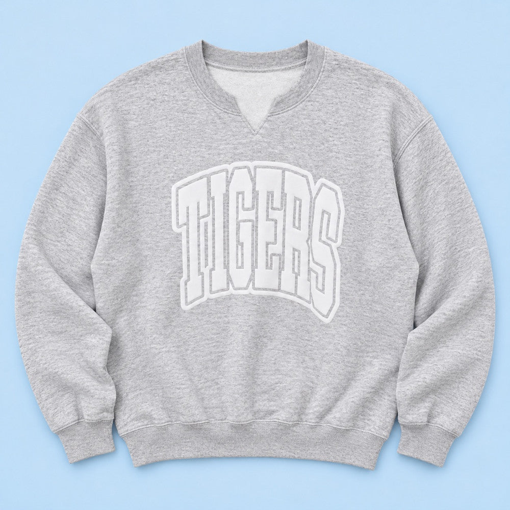 Tigers V Neck Sweatshirt|9401