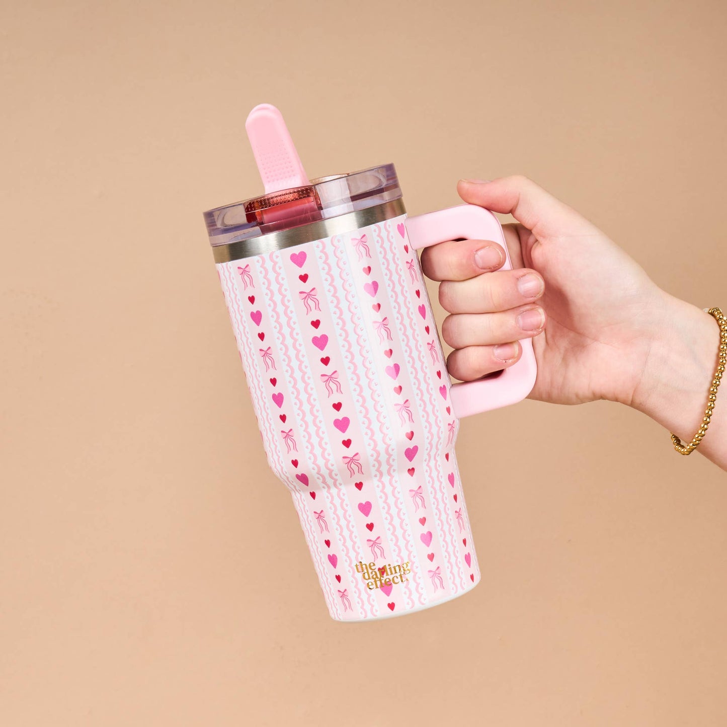 20 oz Lifestyle Flip Straw Tumbler-Oh So Lovely