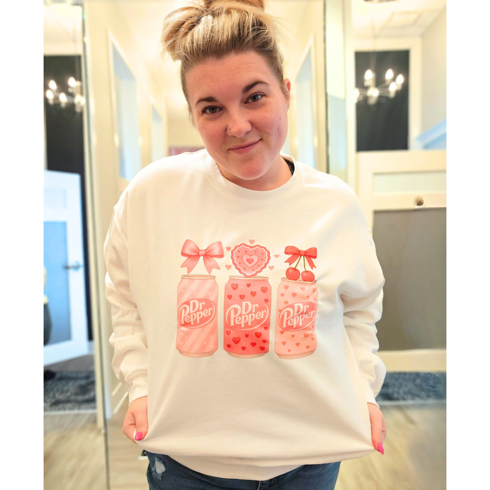 Valentine Soda Pop, Dr. Pepper Sweatshirt|4773