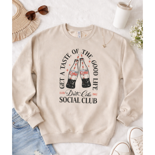 Diet Coke Social Club Sweatshirt|5886