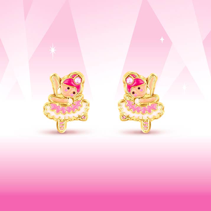Tiny Dancer Cutie Stud Earrings
