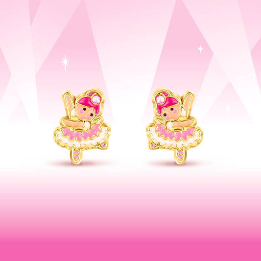 Tiny Dancer Cutie Stud Earrings