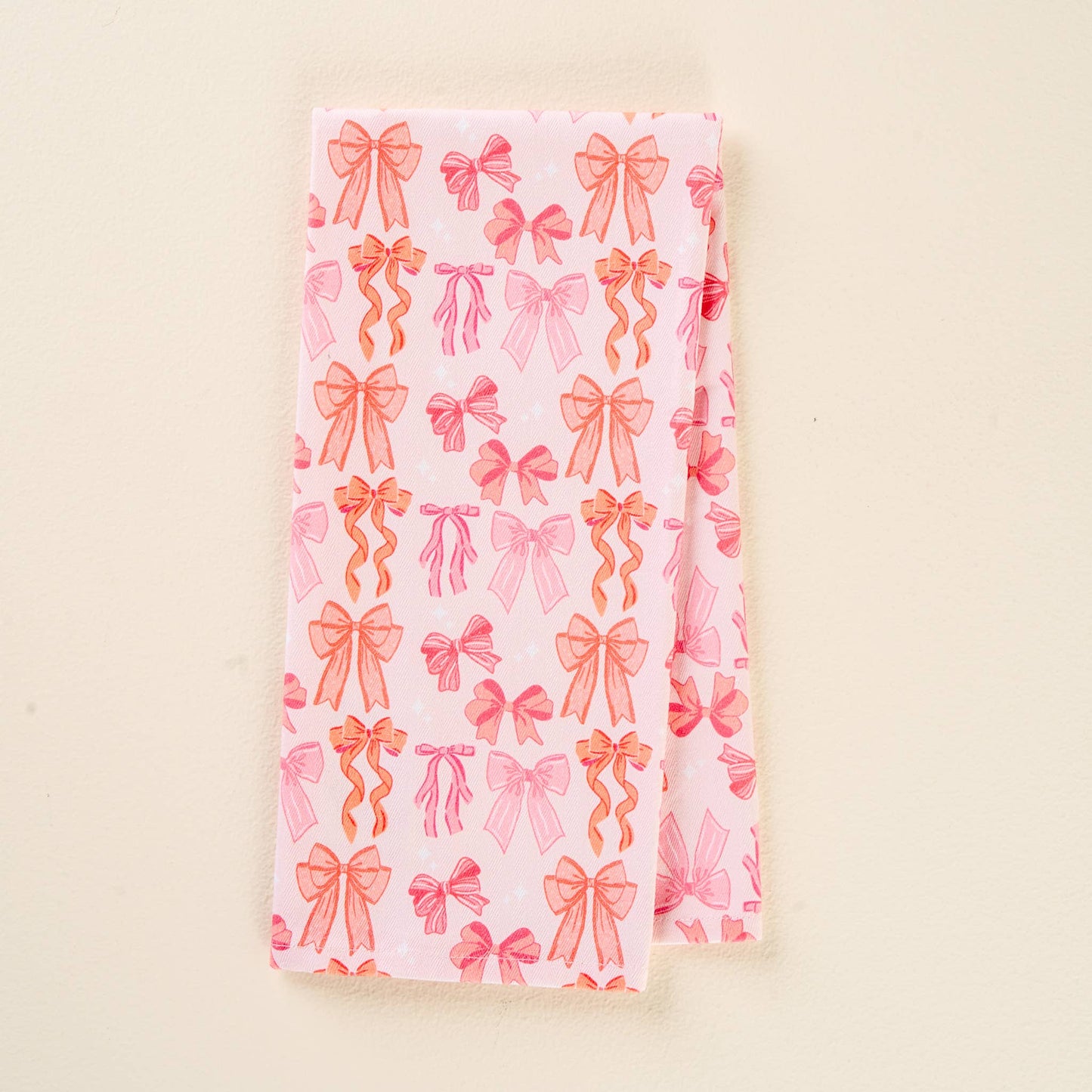 Tea Towel-Blushing Bows