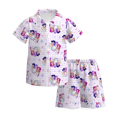 KPop PJ Shorts Set