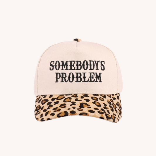 Somebody's Problem Hat - Leopard|5563