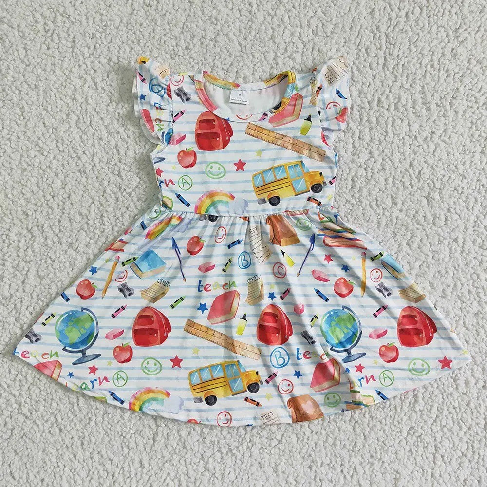 Teacher's Pet Twirl Dress|8865