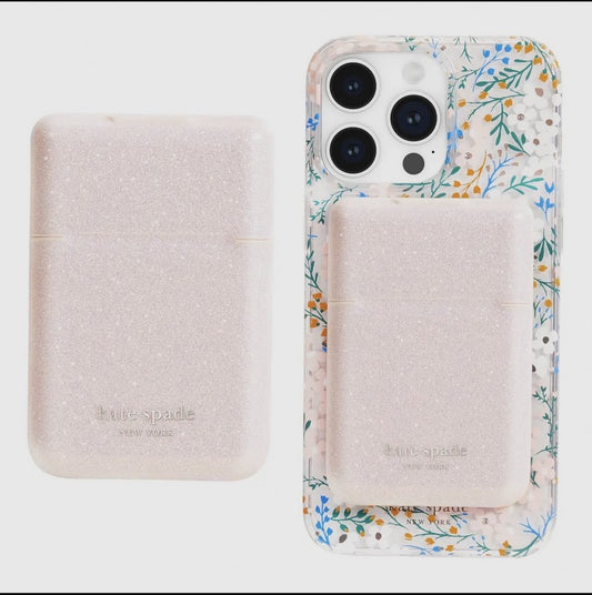 Kate Spade New York Wallet Magsafe That Sparkle Pink|3432