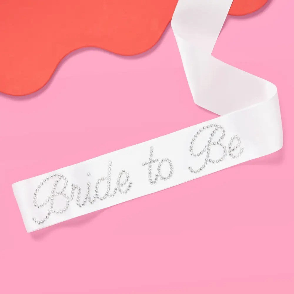 Bride To Be Sash|7725
