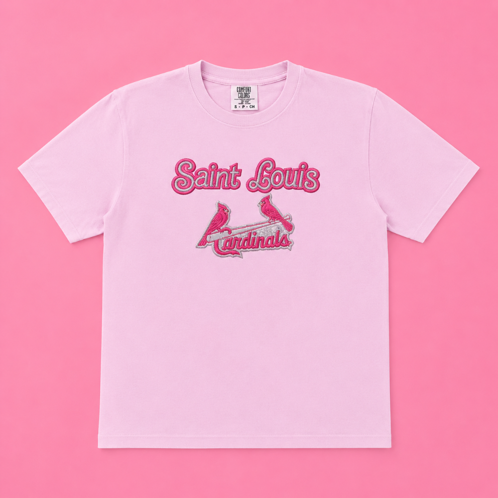 Barbie Cards (Faux Embroidered) Tee|8294