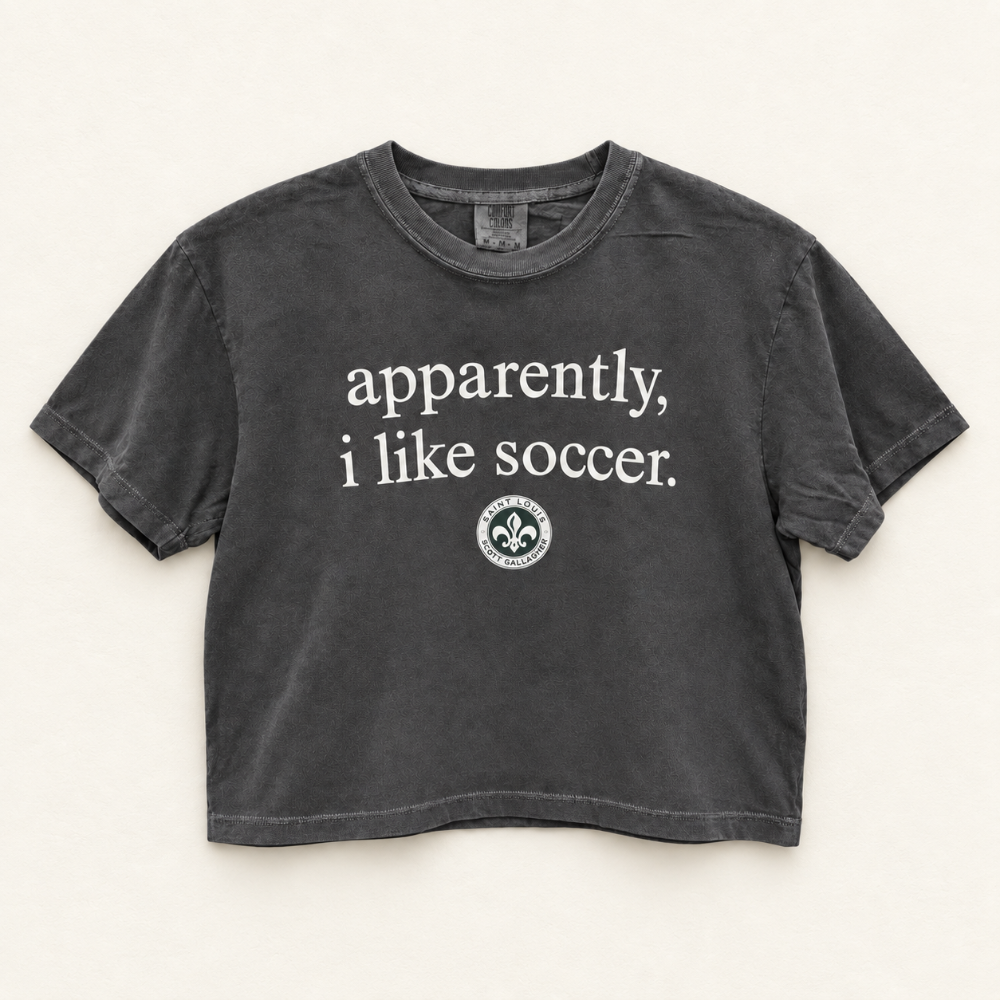 Apparently, I Like Soccer | Scott Gallagher|9050