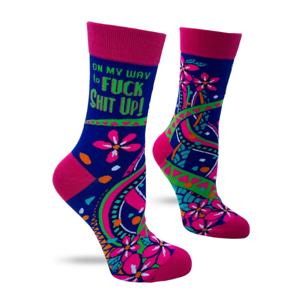 On My Way Socks|5642