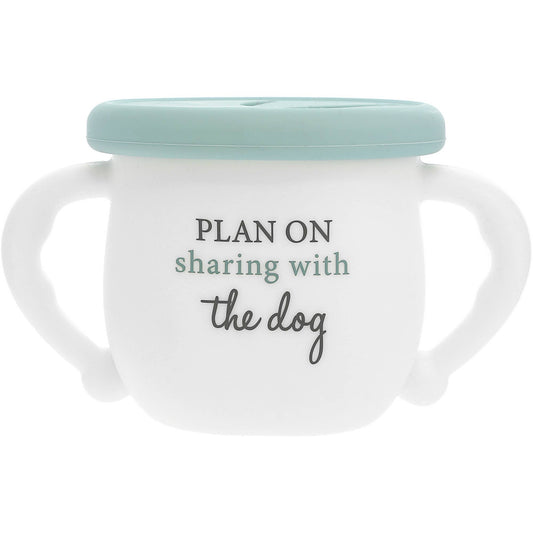 The Dog - 3" Silicone Snack Bowl with Lid