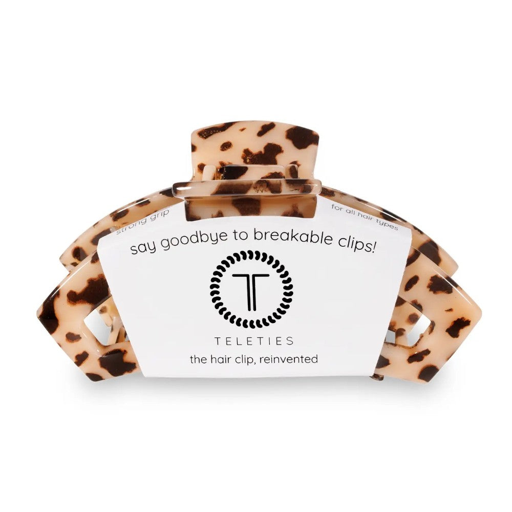 Open Hair Clip | Large | Blonde Tortoise|4724