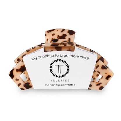 Open Hair Clip | Large | Blonde Tortoise|4724
