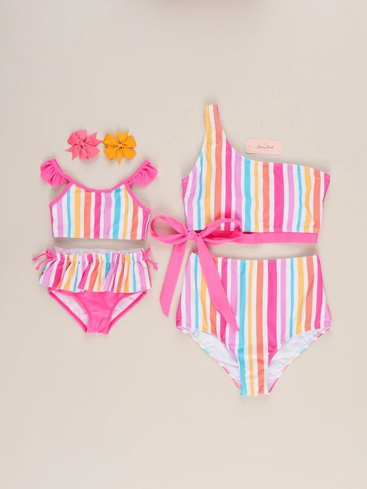 PREORDER Mommy & Me Rainbow Breeze Swimsuit|7671