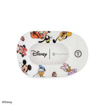 Flat Round Hair Clip | Medium | Mickey and Friends|8380