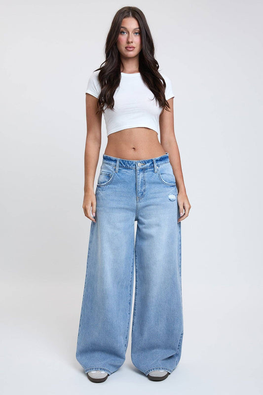 Billie Relaxed Rise Baggy Wide Leg Jeans