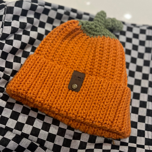 Crochet Pumpkin Beanie 1-3 Year|1814