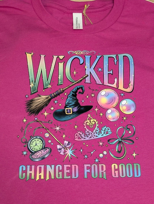 Wicked T-Shirt Berry Color|3120