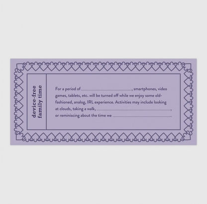 Fill in the Love - Mom Vouchers|4811