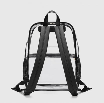Macy Mesh Clear Pocket Stadium Backpack|926