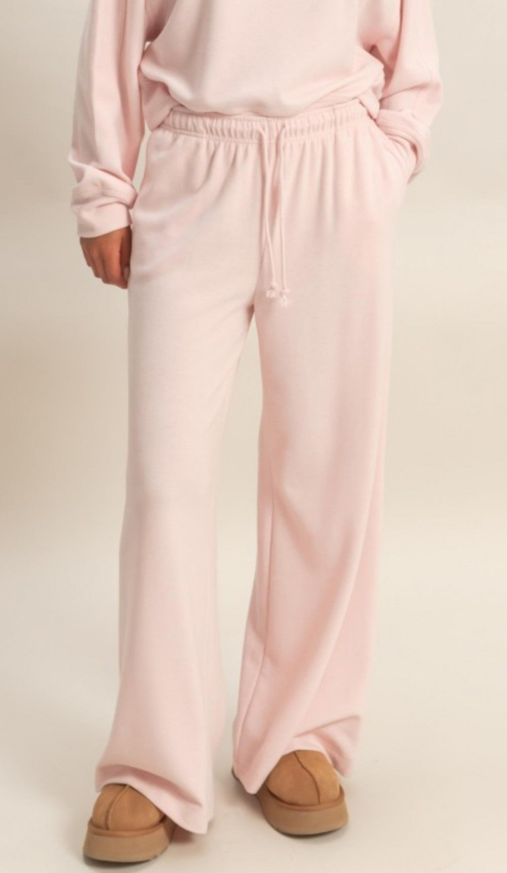 Soft Pink Lounge Pants|1839