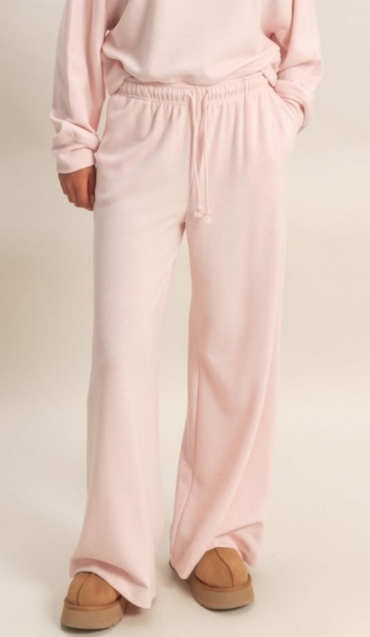 Soft Pink Lounge Pants|1839
