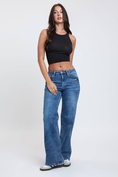 Luxe Bella Wide Leg Jeans
