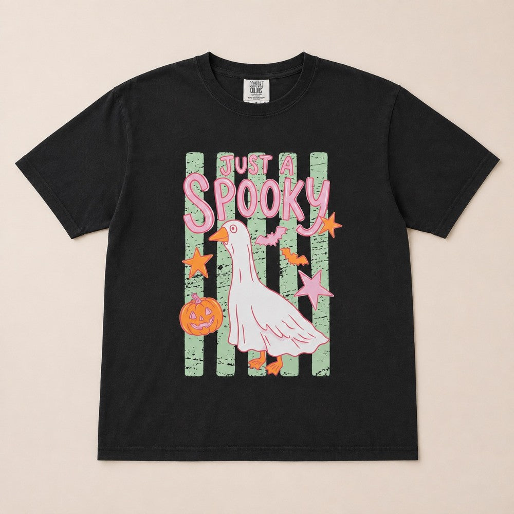 Just A Spooky Goose Tee|8887