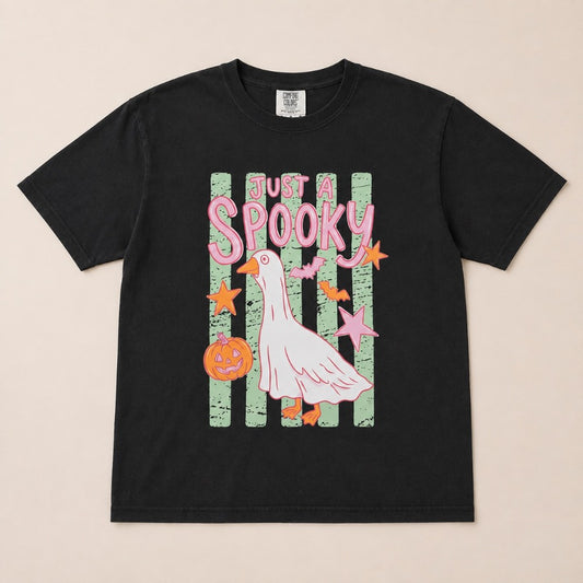 Just A Spooky Goose Tee|8887
