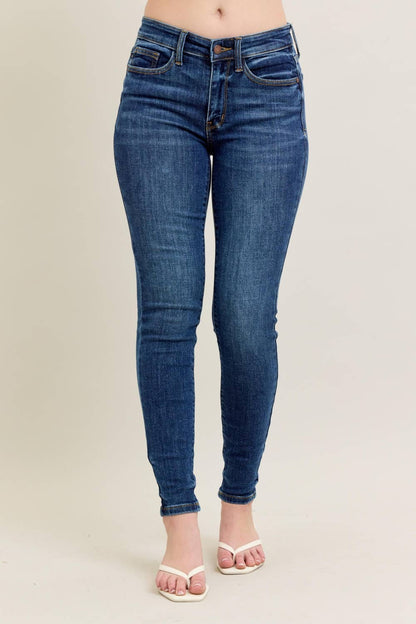 Core Mid Rise Skinny Judy Blue