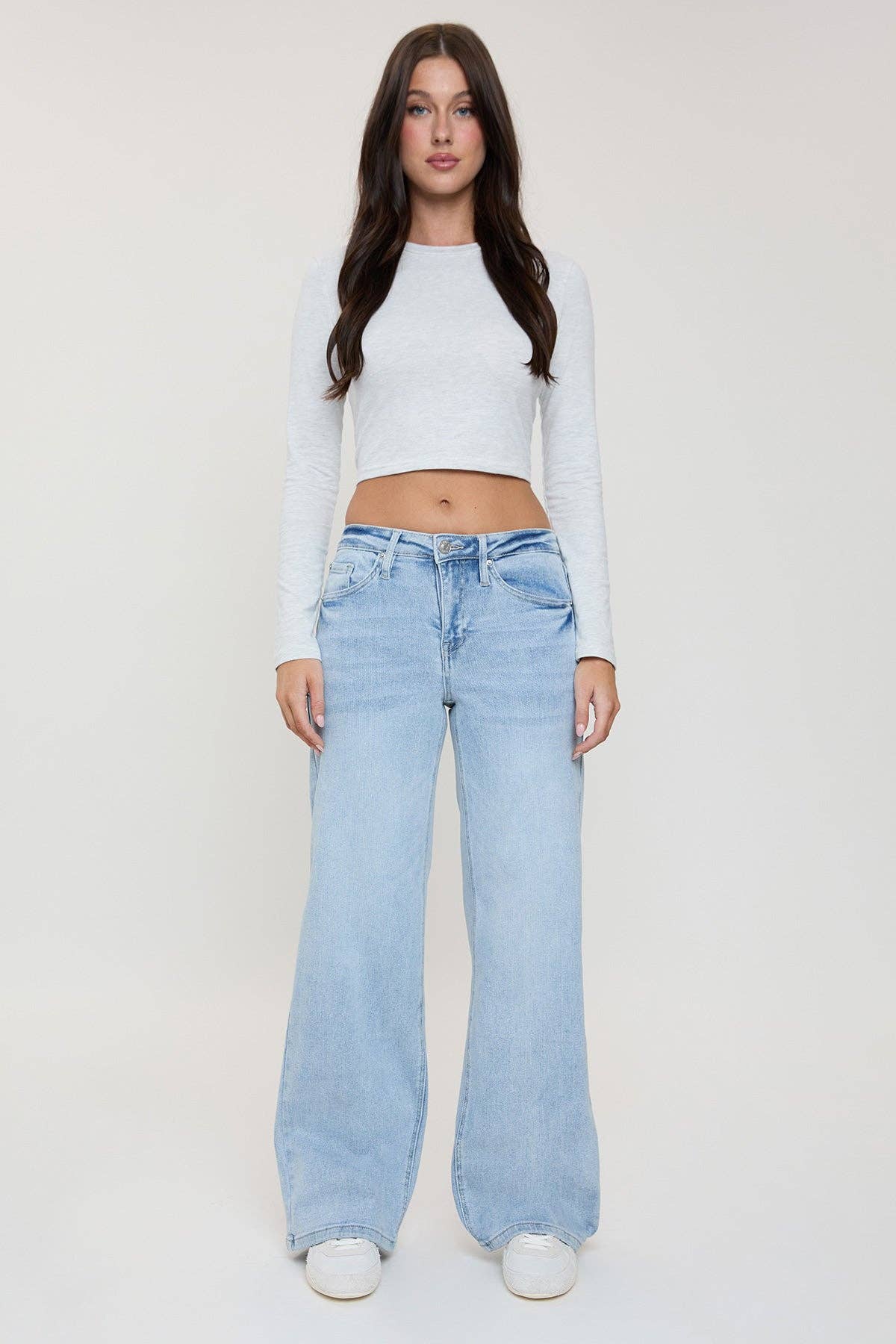 Luxe Bella Wide Leg Jeans