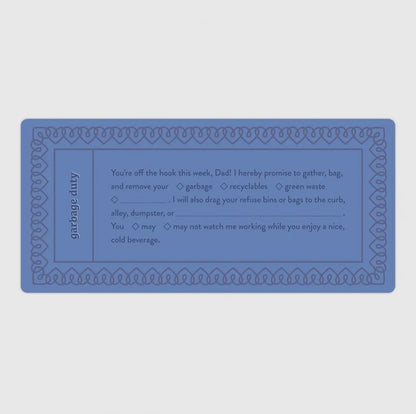 Fill in the Love - Dad Vouchers|4803